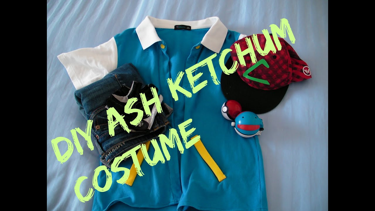 Ash Ketchum Costume DIY
 DIY Ash ketchum costume cosplay JackieAndTT