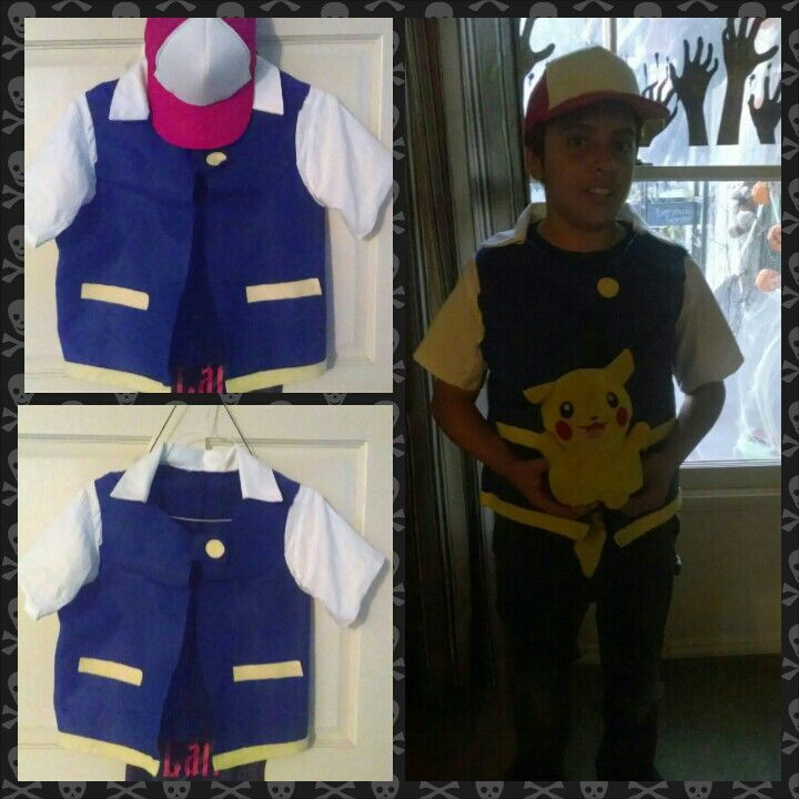 Ash Ketchum Costume DIY
 DIY Ash Ketchum Costume Sew What