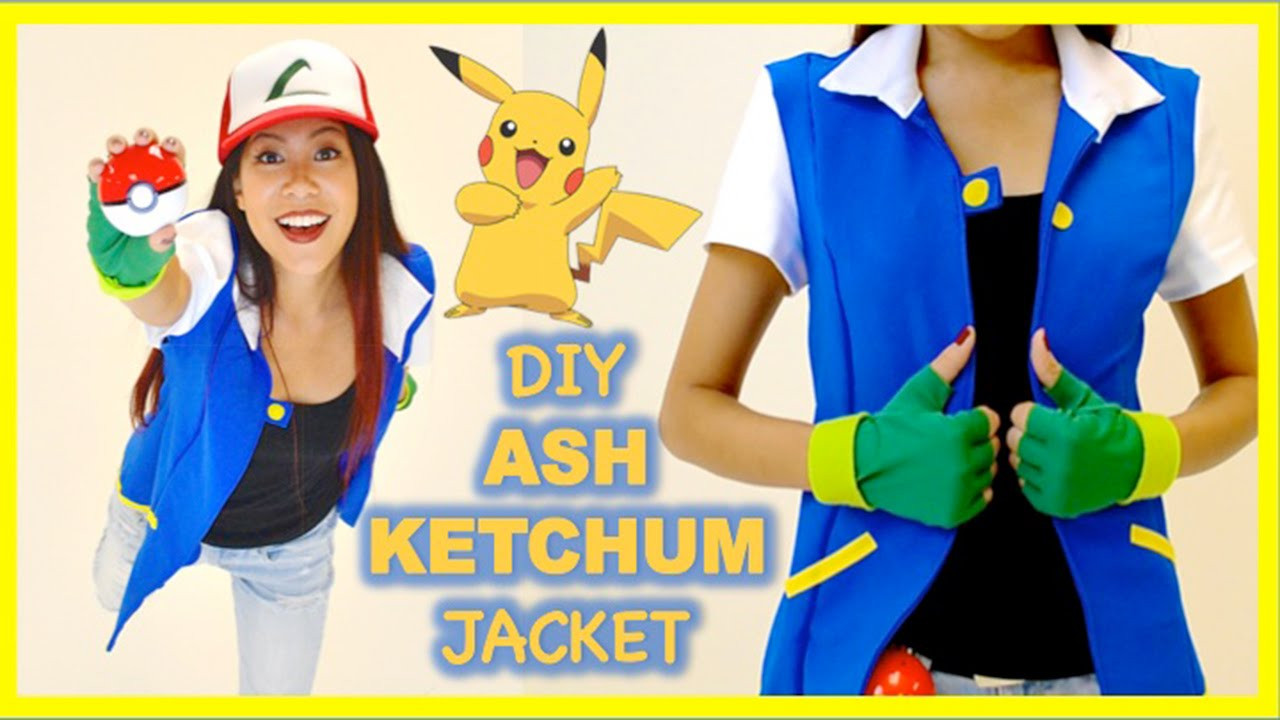 Ash Ketchum Costume DIY
 DIY ASH KETCHUM JACKET [Pokemon Costume Cosplay]