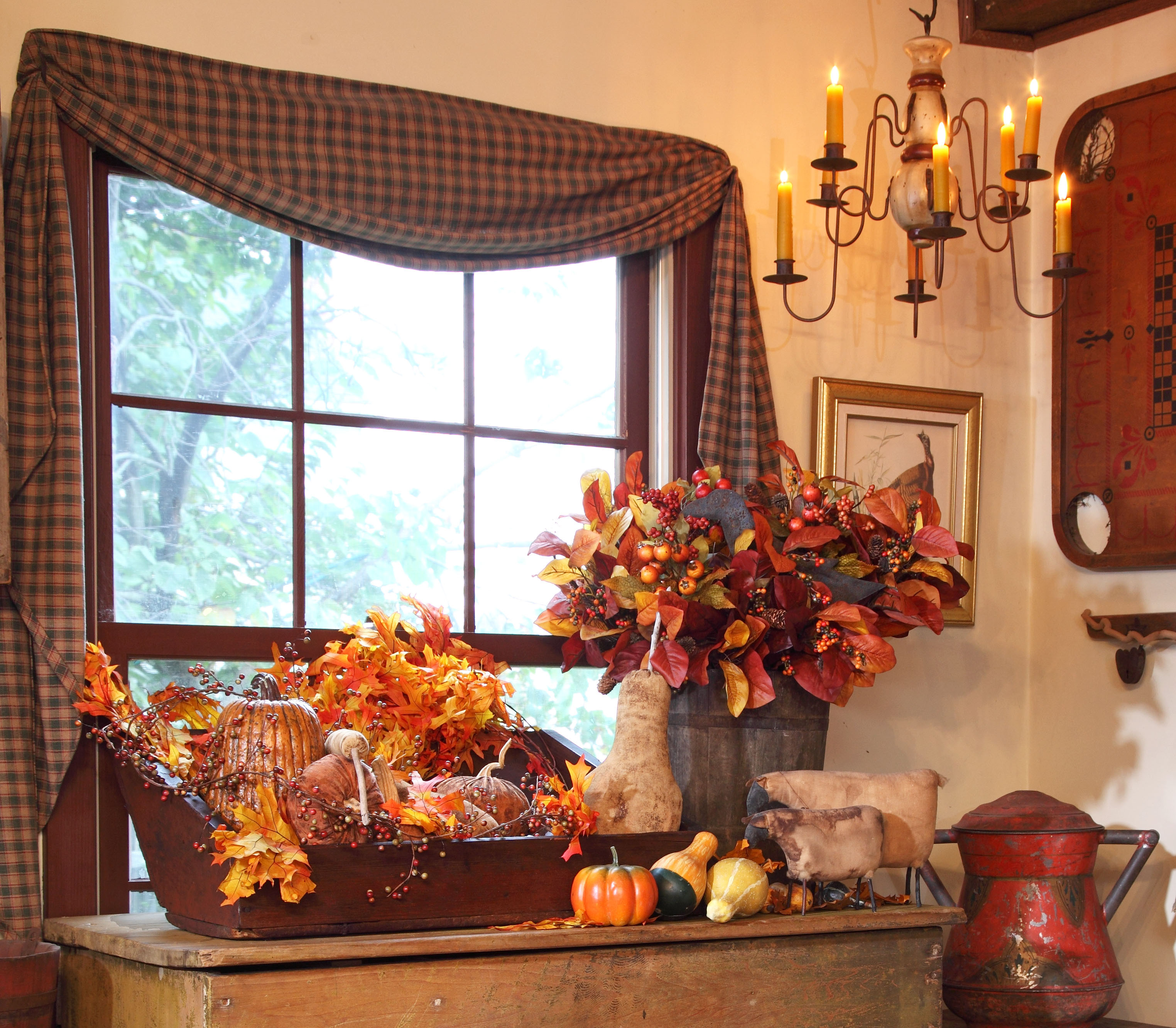 At Home Fall Decor
 3 Quick Fall Decorating Tips