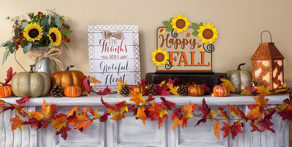 At Home Fall Decor
 Fall Home Decor Party City