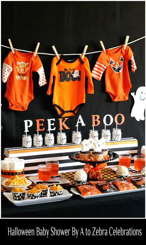 Babies Halloween Party Ideas
 PeekABoo 5 babyshower halloween