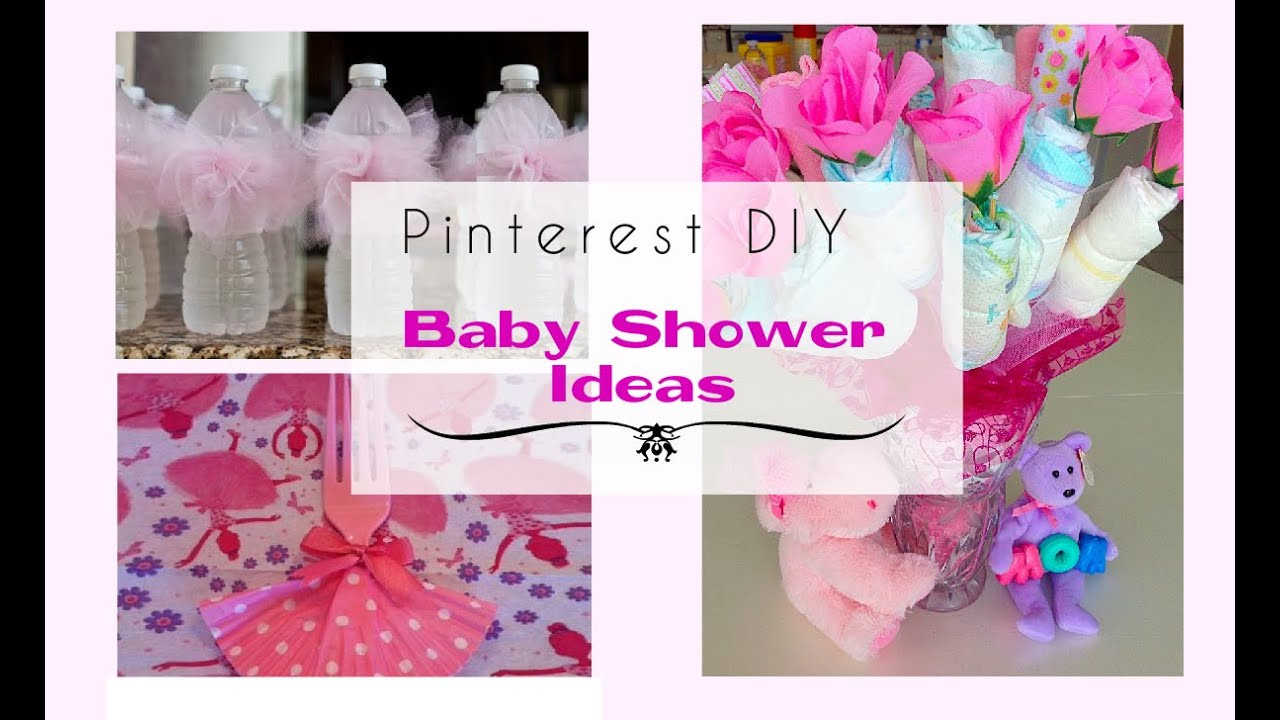 Baby Shower DIY Ideas
 Pinterest DIY Baby Shower Ideas for a Girl