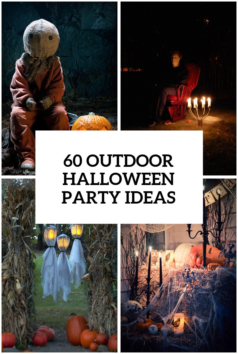 Backyard Halloween Party
 60 Awesome Outdoor Halloween Party Ideas DigsDigs