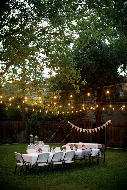 Backyard Party Decoration Ideas For Adults
 Domestic Fashionista Backyard Birthday Fun Pink