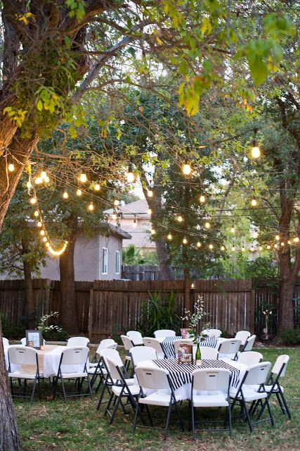Backyard Party Decoration Ideas For Adults
 Backyard Birthday Party For the Guy in Your Life