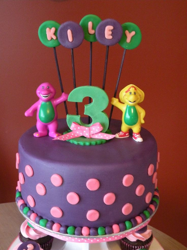 Barney Birthday Cake
 Best 25 Barney cake ideas on Pinterest