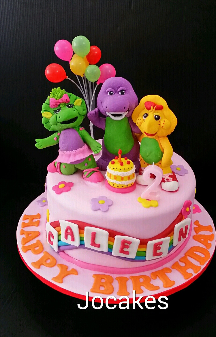Barney Birthday Cake
 Barney and friends cakes