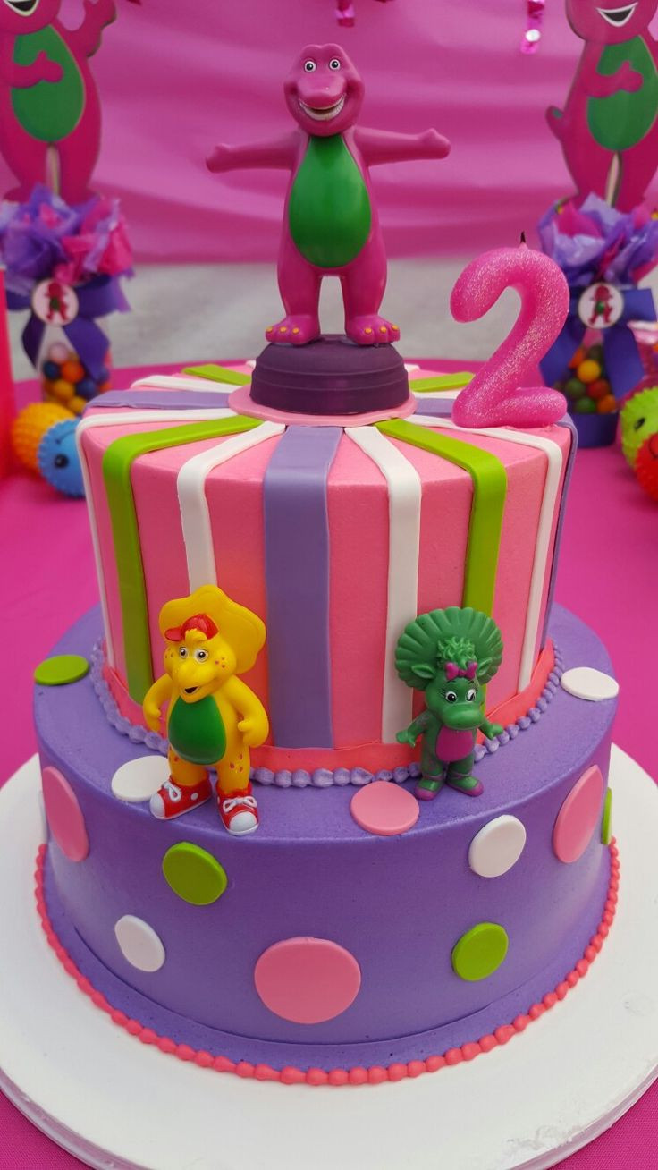 Barney Birthday Cake
 20 best ideas about Barney Birthday Cake on Pinterest