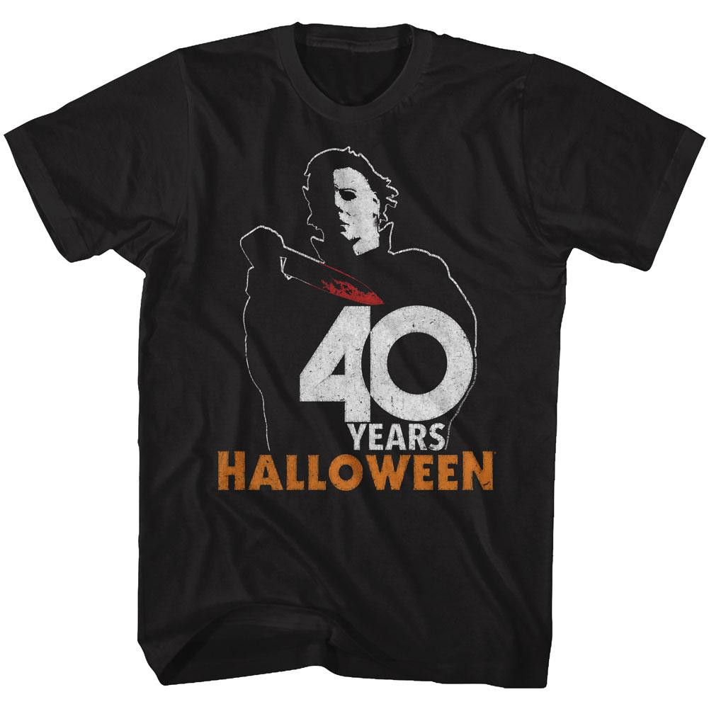 Basement Halloween Shirt
 Halloween Adult S S T Shirt Halloween 40 Solid Black