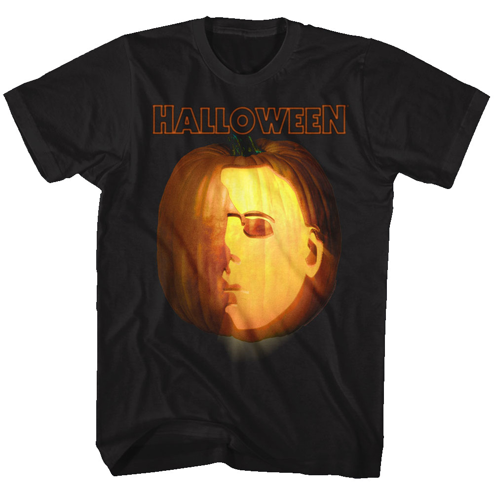 Basement Halloween Shirt
 Halloween Adult S S T Shirt Jackolantern Solid Black