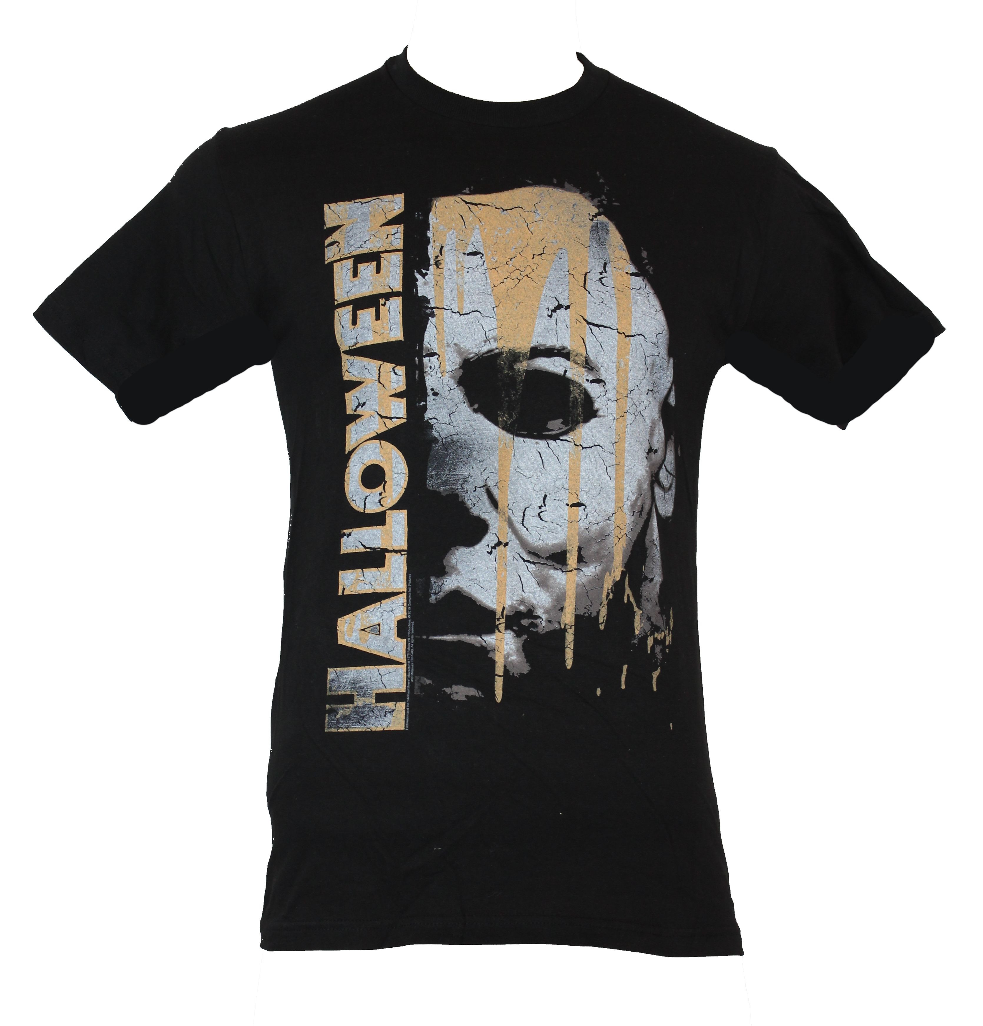 Basement Halloween Shirt
 Halloween Mens T Shirt Classic Cracke Side Michael Myers