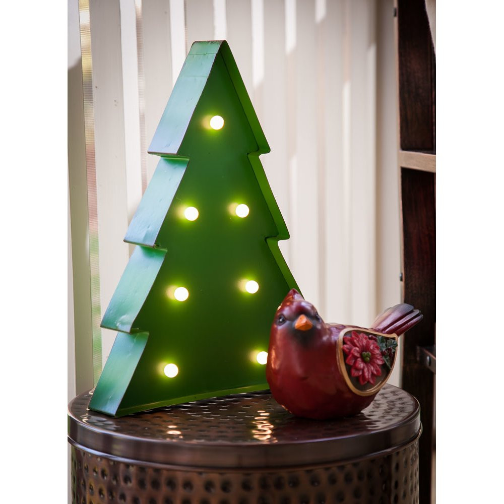 Battery Operated Outdoor Christmas Decorations
 Brayden Studio Battery Operated Light Up Christmas Tree