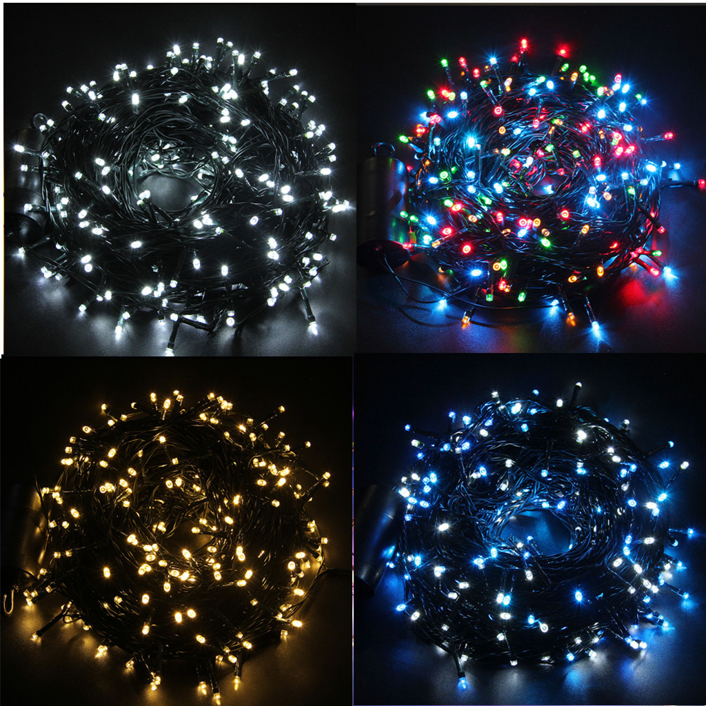 Battery Operated Outdoor Christmas Lights
 72 300 LED Christmas Xmas Outdoor Indoor String Light