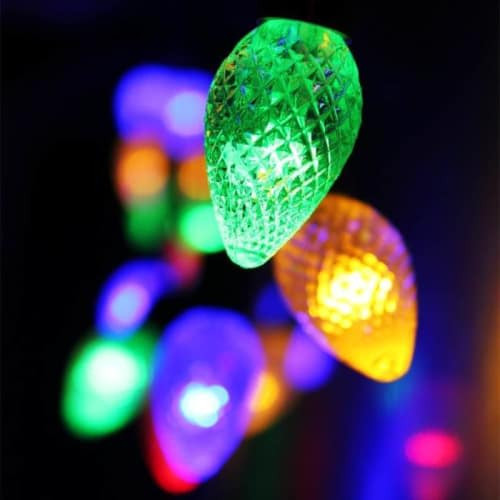 Battery Operated Outdoor Christmas Lights
 Cone Battery Operated Indoor Outdoor LED Christmas Light