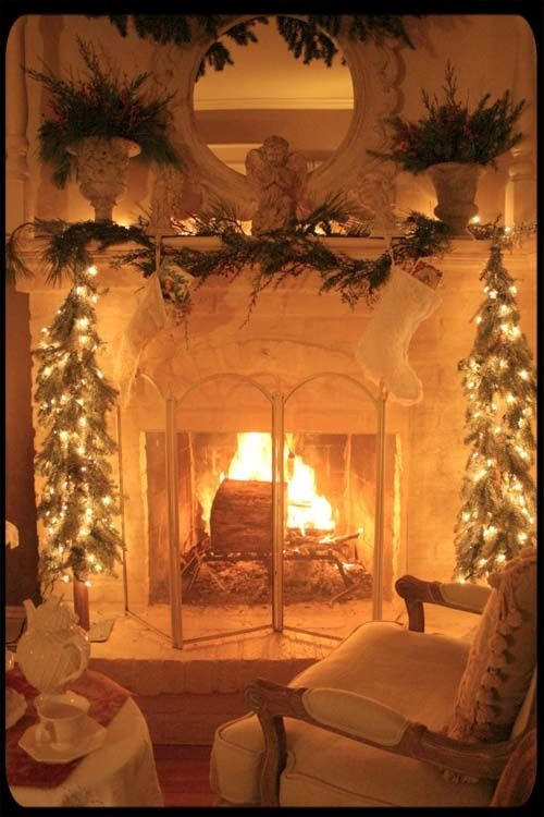 Beautiful Christmas Fireplace
 Beautiful Christmas Fireplace s and