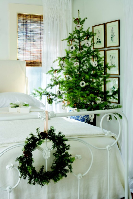 Bedroom Christmas Tree
 Dreaming Simple Christmas Decorating All Through The