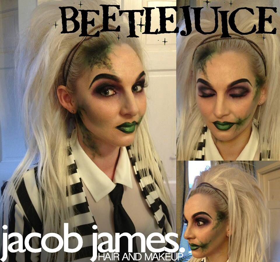 Beetlejuice Costume DIY
 Beetlejuice inspired hair & makeup