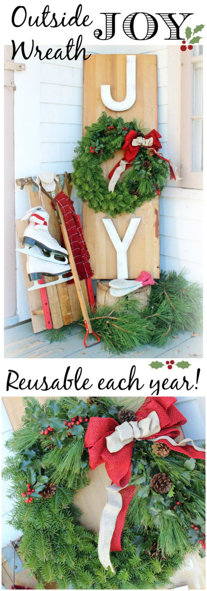 Best Outdoor Christmas Decorations
 21 Cheap DIY Outdoor Christmas Decorations • DIY Home Decor