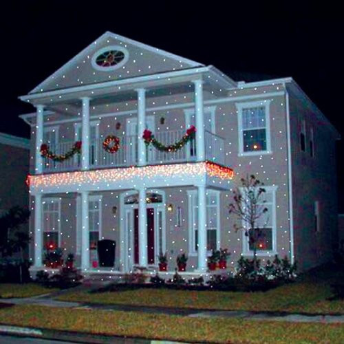 Best Outdoor Christmas Light Projector
 Awesome Christmas Light Projectors and Houses Lit Up