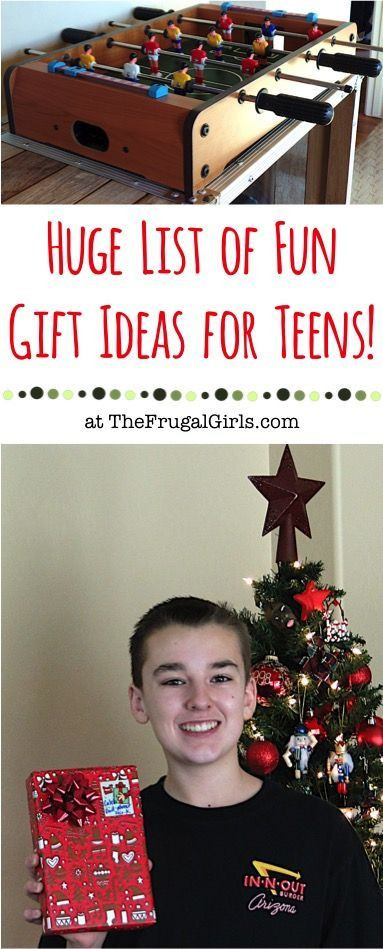Big Christmas Gift Ideas
 BIG List of Fun Christmas Gift Ideas for Teens from