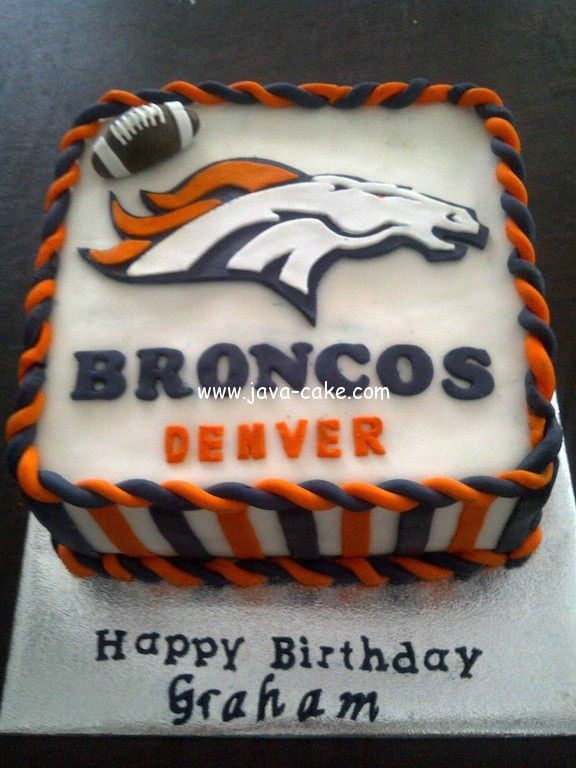 Birthday Party Ideas Denver
 17 Best ideas about Denver Broncos Cake on Pinterest