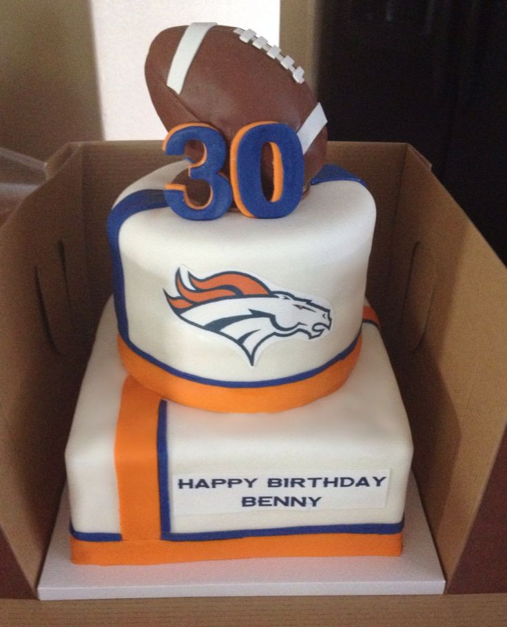 Birthday Party Ideas Denver
 1000 ideas about Denver Broncos Cake on Pinterest