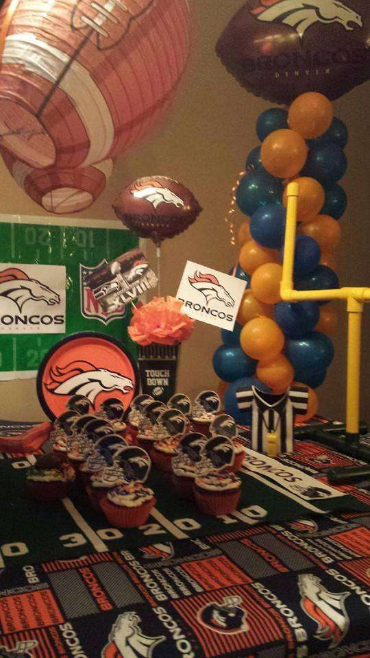 Birthday Party Ideas Denver
 Broncos Birthday party ideas and Seattle on Pinterest
