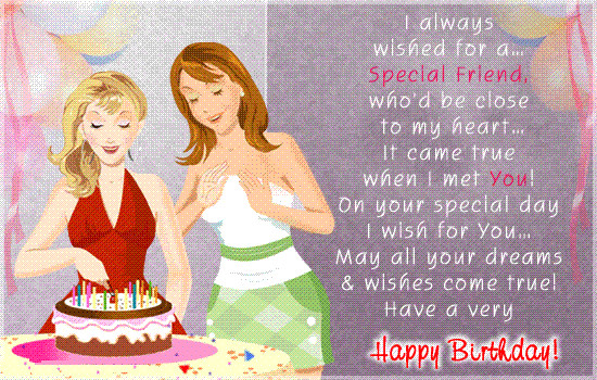 Birthday Wishes For Best Friend Girl
 Happy Birthday Wishes For Sweet Friends