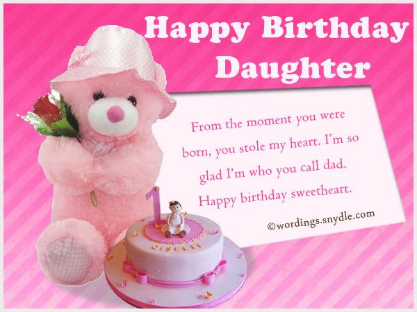 Birthday Wishes Quotes For Daughter
 1000 ideas about Birthday Wishes For Daughter on