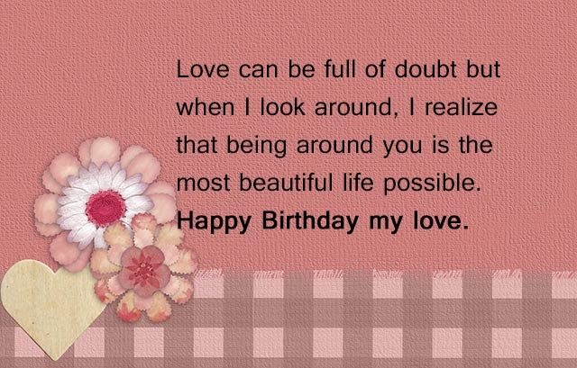 Birthday Wishes To Your Boyfriend
 Sweet Happy Birthday Wishes for Boyfriend