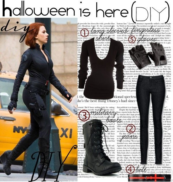 Black Widow Costume DIY
 1000 ideas about Avengers Costumes on Pinterest