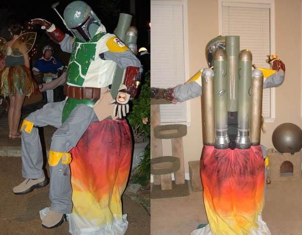 Boba Fett Costume DIY
 A Funny Boba Fett Rocket Costume