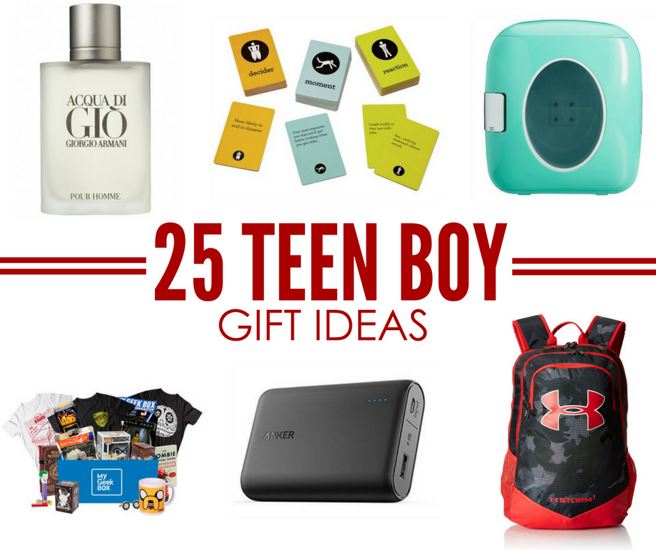 Boy Christmas Gift Ideas
 25 Teen Boy Gift Ideas Perfect for Christmas or Birthday