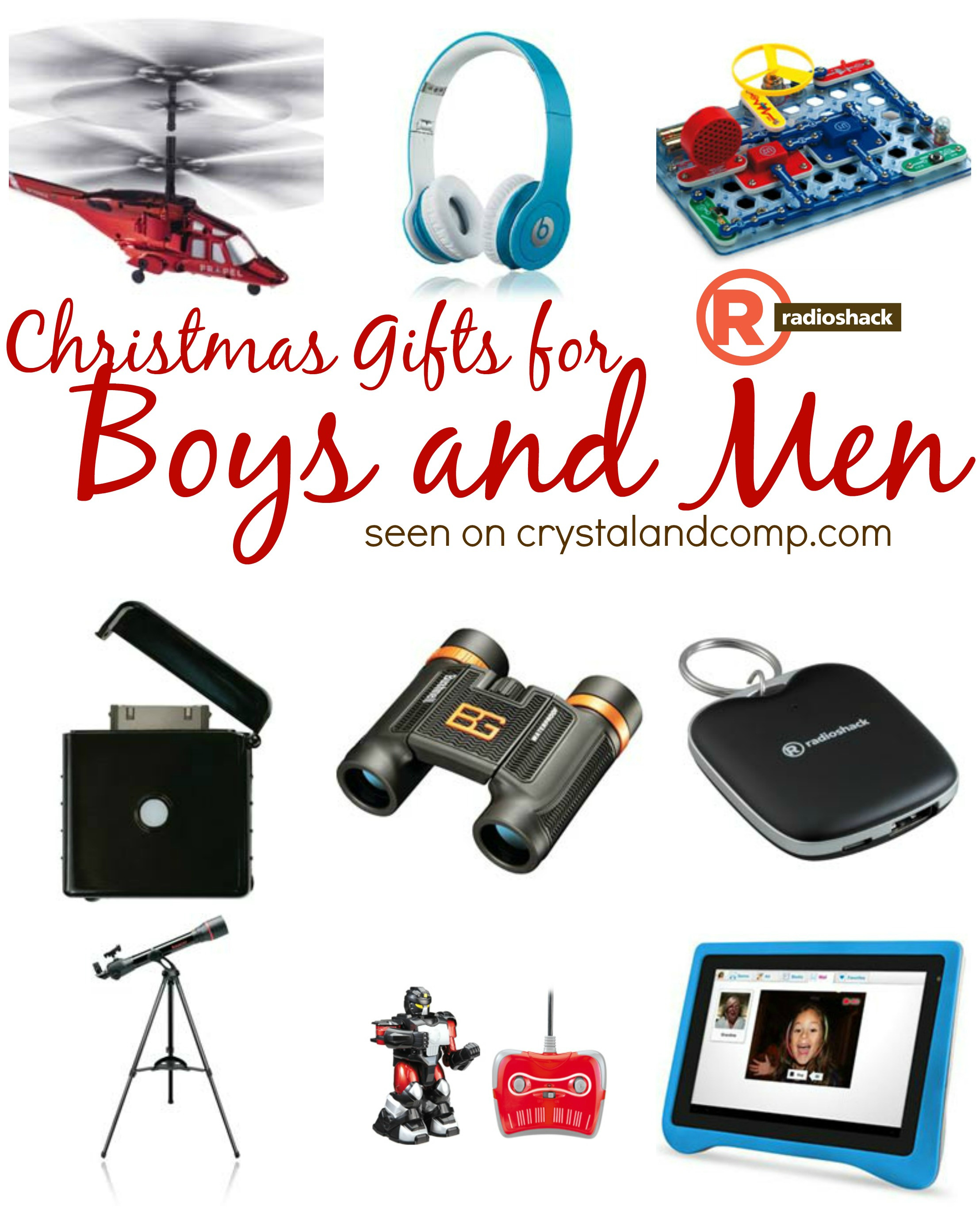 Boy Christmas Gift Ideas
 Christmas Gifts for Boys and Men RadioShack