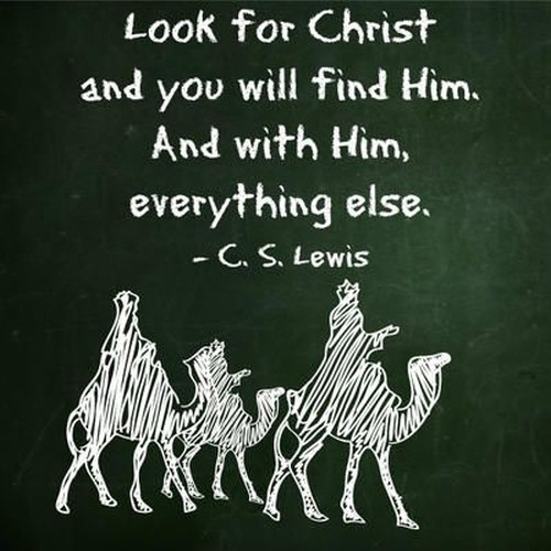 C.S.Lewis Christmas Quote
 Jesus Christ Quotes