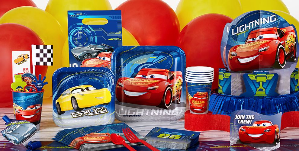 Cars Birthday Decor
 Disney Cars Party Supplies Cars 3 Birthday Ideas