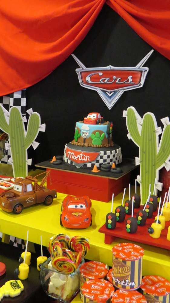 Cars Birthday Decor
 Check out this Disney Cars birthday party See more party