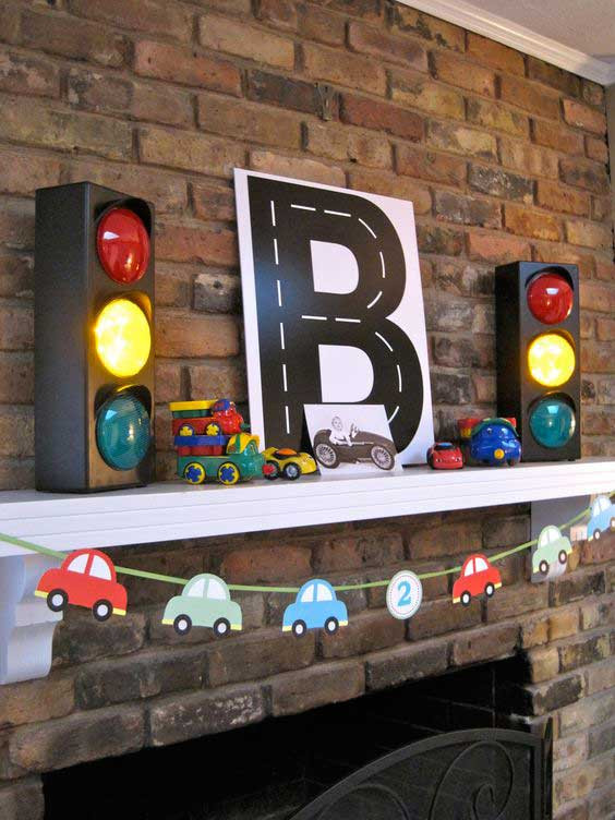 Cars Birthday Decor
 DIY Projects for Kids Inspired by Race Car Tracks