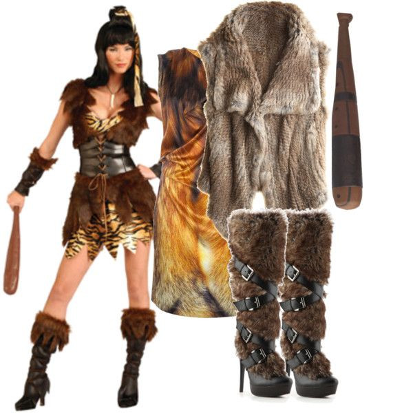 Caveman Costume DIY
 DIY Costume Cave Woman Hollow Scream