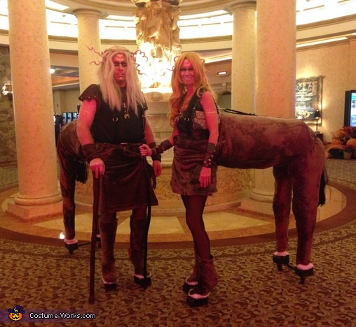 Centaur Body Costume DIY
 Centaurs Couple Costume