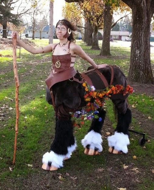 Centaur Body Costume DIY
 Centaur costume centauress puppet legs realistic