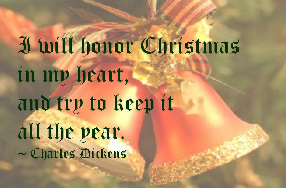 Charles Dickens Christmas Quotes
 Christmas quote A Word Fitly Written