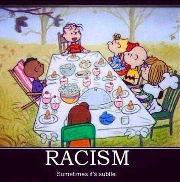 Charlie Brown Thanksgiving Table
 You re a Racist Charlie Brown