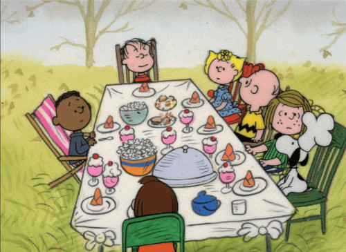 Charlie Brown Thanksgiving Table
 Charlie Brown Thanksgiving s and