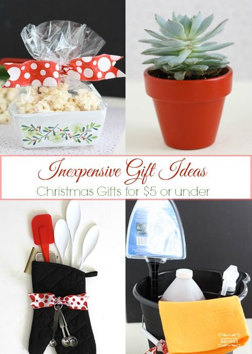 Cheap Christmas Gift Ideas For Coworkers
 Inexpensive Christmas Gift Ideas $5 or less