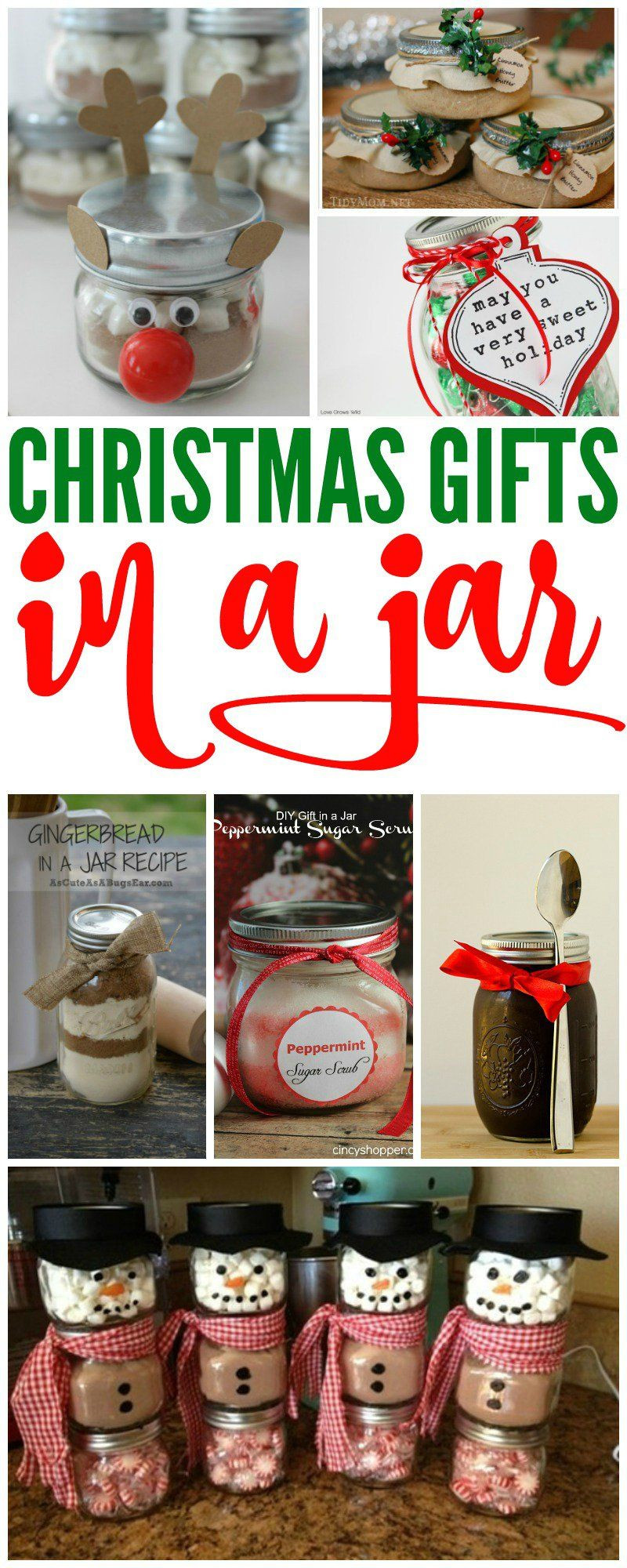 Cheap Christmas Gift Ideas For Family
 Christmas Gift in Jars If you are looking for Cheap