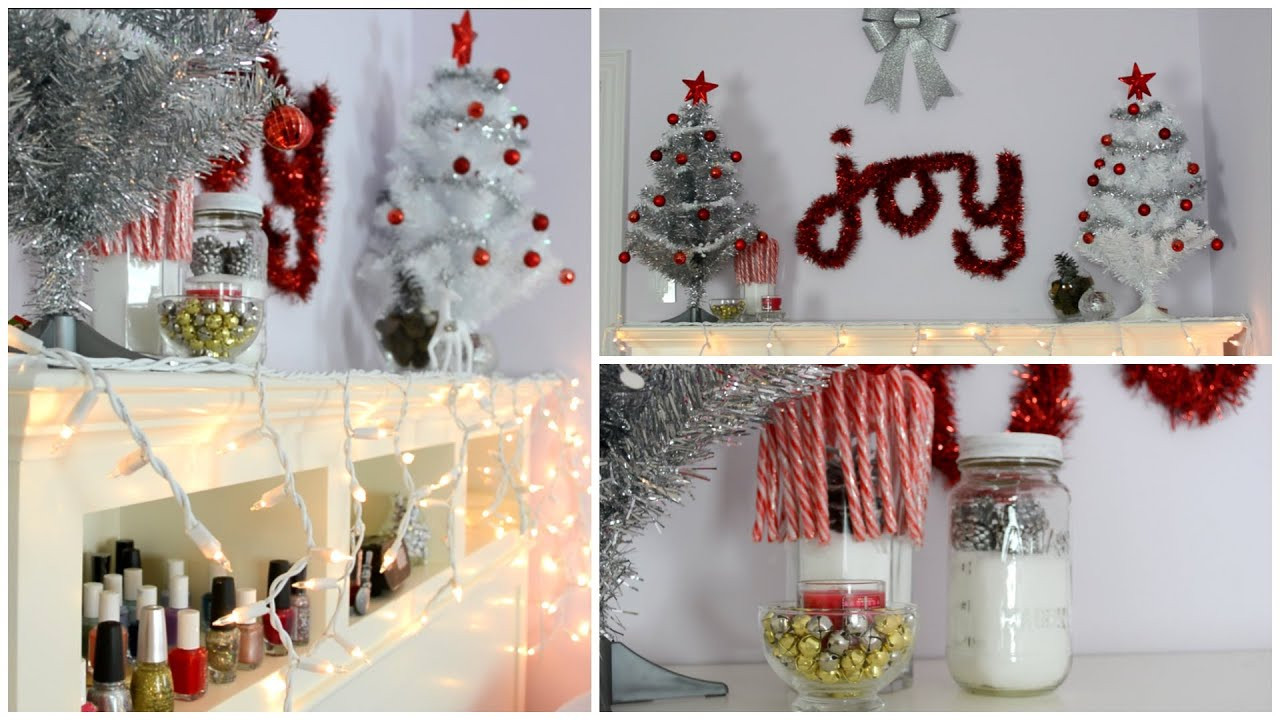 Cheap Christmas Home Decor
 DIY Holiday Room Decorations Easy & Cheap