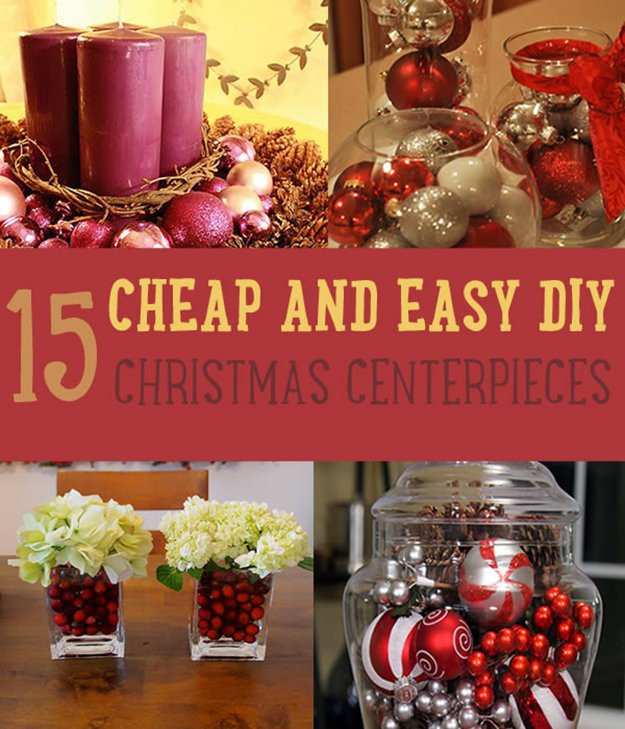 Cheap Christmas Party Ideas
 Christmas Centerpiece Ideas