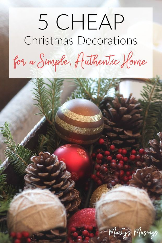 Cheap DIY Christmas Decorations
 25 best ideas about Cheap christmas decorations on
